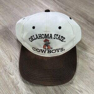 VTG Oklahoma State‎ Cowboys Snapback Hat College Youngan White Cap